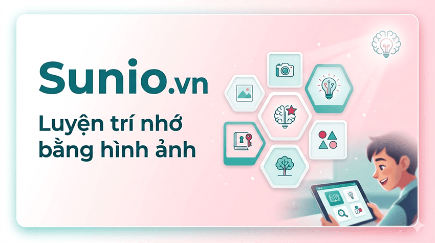 Sunio.vn — luyện ghi nhớ bằng hình ảnh